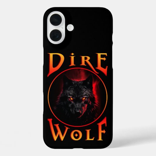 Schwarzer Wolf Wiedersehen Case-Mate iPhone Hülle (Rückseite)