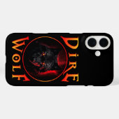 Schwarzer Wolf Wiedersehen Case-Mate iPhone Hülle (Rückseite (Horizontal))