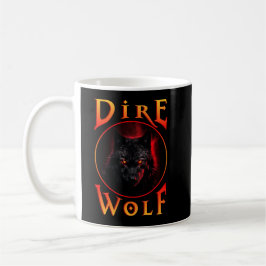 Schwarzer Wolf Wiedersehen Kaffeetasse