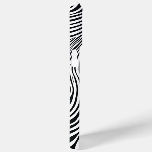 Schwarzer Zebra-Motiv🦓 Case-Mate iPhone Hülle (Rückseite / Rechts)