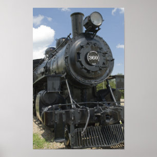 Schwarzer Zug Poster