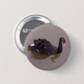 Schwärzerer Schwan Button (Vorne & Hinten)