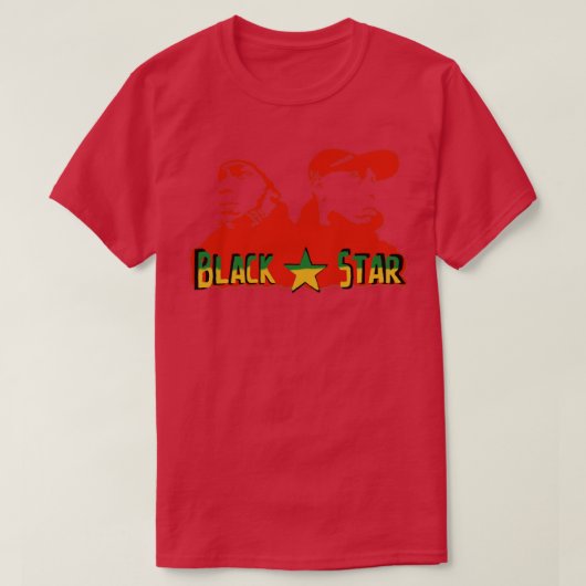 SchwarzerNicht-normaler Star T-Shirt (Design vorne)