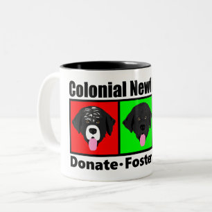 Schwarzes 11 Unze Zwei-Ton Tasse