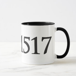 Schwarzes 1517 11 Unze-Wecker-Tasse Tasse