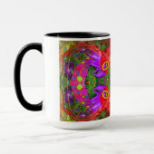 Schwarzes 15 Unze-Wecker-Tasse Tasse (Links)