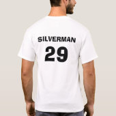 Schwarzes 29 T-Shirt (Rückseite)