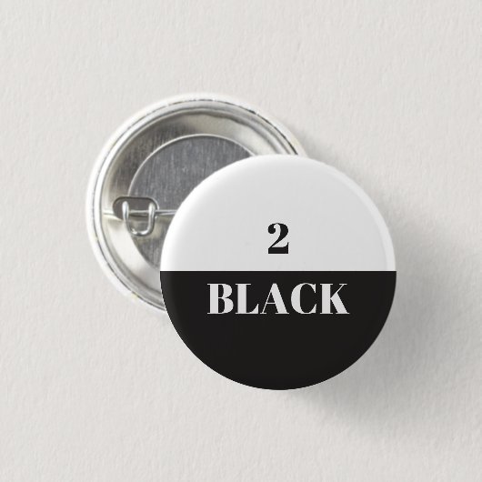 Schwarzes 2 button (Vorne & Hinten)