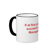 Schwarzes 325 ml-Wecker-Tasse