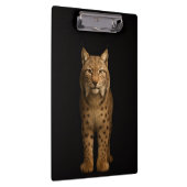 Schwarzes 4 Luxe-Clipboard, Stiller Luchs Klemmbrett (Rechts)