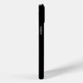 Schwarzes 4 Luxe, Elegantes Wiesel iPhone 15 Plus Case-Mate iPhone Hülle (Rückseite / Rechts)