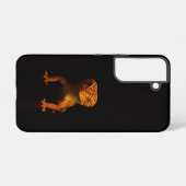 Schwarzes 4 Luxe Galaxy S22 Case, Leopardgecko Samsung Galaxy Hülle (Rückseite (Horizontal))