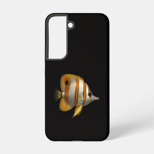 Schwarzes 4 Luxe Galaxy S22 Case, Riff-Schmetterli Samsung Galaxy Hülle