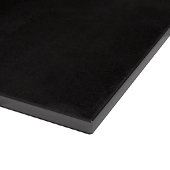 Schwarzes 4 Luxe Glas-Board Black Mamba Schneidebrett (Ecke)