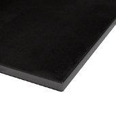Schwarzes 4 Luxe Glasboard Goldsittich Schneidebrett (Ecke)