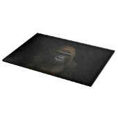 Schwarzes 4 Luxe Glasboard Gorilla Schneidebrett (Ecke)