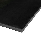 Schwarzes 4 Luxe Glasboard Gorilla Schneidebrett (Ecke)