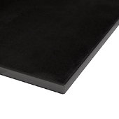 Schwarzes 4 Luxe Glasboard Panther Chamäleon Schneidebrett (Ecke)