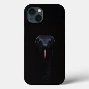 Schwarzes 4 Luxe iPhone 13 Case, Black Mamba Elega Hülle
