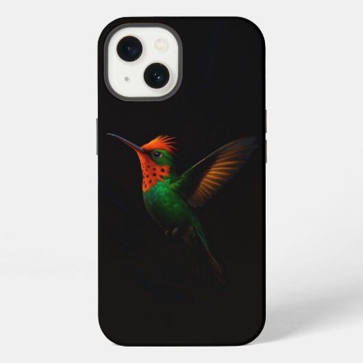 Schwarzes 4 Luxe iPhone 13 Case, getufteter Coquet Hülle (Rückseite)