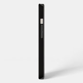 Schwarzes 4 Luxe iPhone 13, Deutscher Pointer Hund Hülle (Linke Seite)