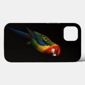 Schwarzes 4 Luxe iPhone 13, Eastern Rosella Papage Case-Mate iPhone Hülle (Rückseite (Horizontal))