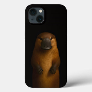 Schwarzes 4 Luxe iPhone 13, Eleganter Schnabeltier Case-Mate iPhone Hülle