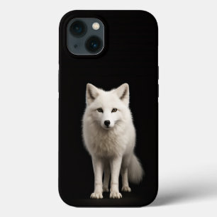 Schwarzes 4 Luxe iPhone 13, Elfenbein-Polarfuchs Case-Mate iPhone Hülle
