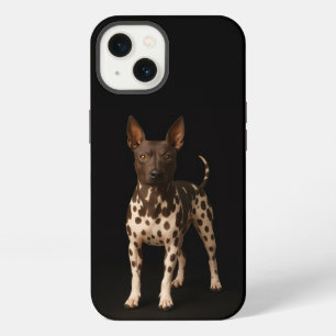 Schwarzes 4 Luxe iPhone 13, Haarloser Terrier 13 Hülle