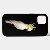 Schwarzes 4 Luxe iPhone 13, Schwefelhaubenkakadu Case-Mate iPhone Hülle (Rückseite (Horizontal))