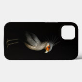 Schwarzes 4 Luxe iPhone 13, Sekretärvogel Case-Mate iPhone Hülle (Rückseite (Horizontal))