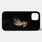 Schwarzes 4 Luxe iPhone 13, Sekretärvogel Case-Mate iPhone Hülle (Rückseite (Horizontal))