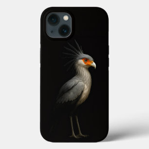 Schwarzes 4 Luxe iPhone 13, Sekretärvogel Case-Mate iPhone Hülle