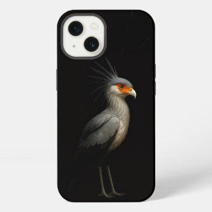 Schwarzes 4 Luxe iPhone 13, Sekretärvogel 13 Hülle