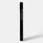 Schwarzes 4 Luxe iPhone 14 Case-Mate, Rote Douc La Case-Mate iPhone Hülle (Rückseite / Links)
