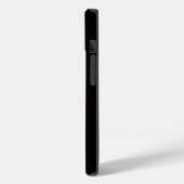Schwarzes 4 Luxe iPhone 14 Case-Mate, Schuhschnabe Case-Mate iPhone Hülle (Rückseite / Links)