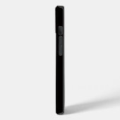 Schwarzes 4 Luxe iPhone 14 Case-Mate, Sekretärvoge Case-Mate iPhone Hülle (Rückseite / Links)