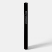 Schwarzes 4 Luxe iPhone 14 Mate, Deutscher Pointer Case-Mate iPhone Hülle (Rückseite / Links)