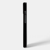 Schwarzes 4 Luxe iPhone 14 Mate, Eleganter Schnabe Case-Mate iPhone Hülle (Rückseite / Links)