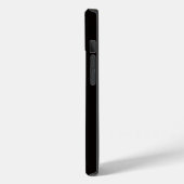 Schwarzes 4 Luxe iPhone 14 Mate, Eleganter Storch Case-Mate iPhone Hülle (Rückseite / Links)