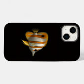 Schwarzes 4 Luxe iPhone 14 Mate, Riff-Schmetterlin Case-Mate iPhone Hülle (Rückseite (Horizontal))