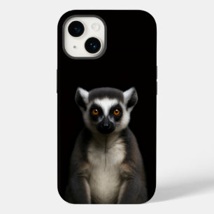 Schwarzes 4 Luxe iPhone 14 Mate, sanfter Lemur Case-Mate iPhone 14 Hülle