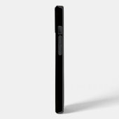 Schwarzes 4 Luxe iPhone 14 Mate, Serener Schimpans Case-Mate iPhone Hülle (Rückseite / Links)
