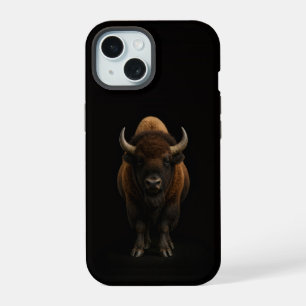 Schwarzes 4 Luxe iPhone 15 Case, Amerikanischer Bi Hülle