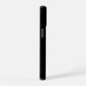 Schwarzes 4 Luxe iPhone 15 Case, Anmutiger Storch Hülle (Rechte Seite)