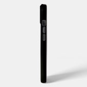Schwarzes 4 Luxe iPhone 15 Case-Mate, Gorilla Case-Mate iPhone Hülle (Rückseite / Links)
