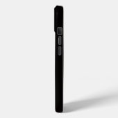Schwarzes 4 Luxe iPhone 15 Case-Mate, Mexikanische Case-Mate iPhone Hülle (Rückseite / Links)