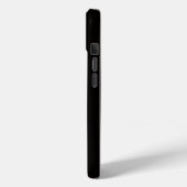 Schwarzes 4 Luxe iPhone 15 Mate, Schuhschnabel-Vog Case-Mate iPhone Hülle (Rückseite / Links)