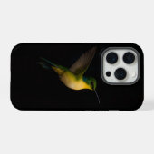 Schwarzes 4 Luxe iPhone 15 Pro Case-Mate, fliegend Hülle (Rückseite (Horizontal))