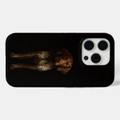 Schwarzes 4 Luxe iPhone 15 Pro Mate Deutsch Drahth Case-Mate iPhone Hülle (Rückseite (Horizontal))